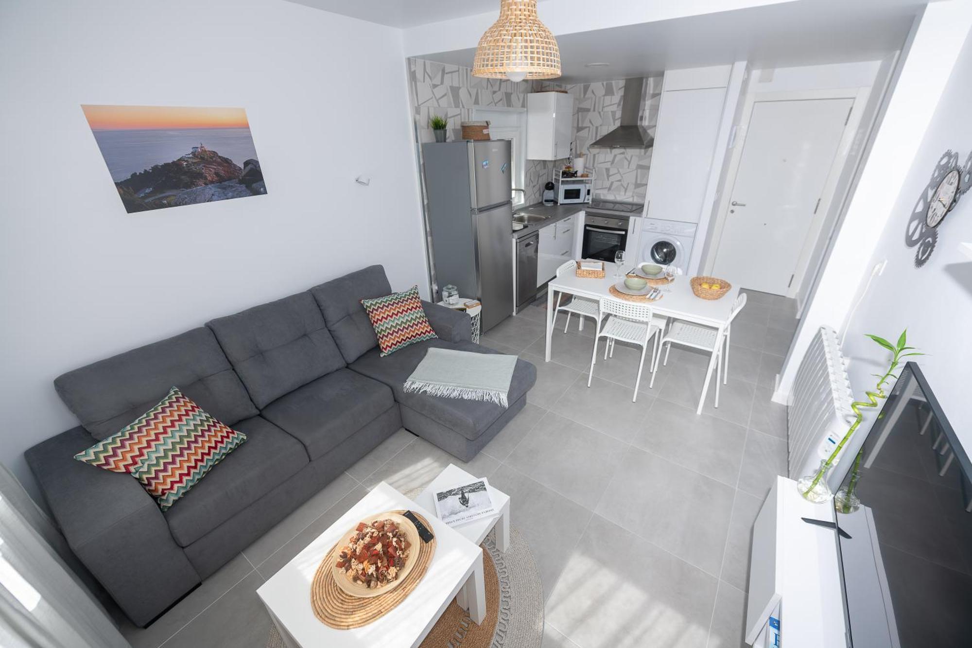 Apartamento O Tranvia En El Centro De Finisterre Extérieur photo